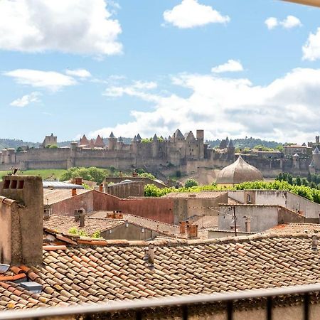 Les Cles De Laure - Wine Loft, Terrasse Et Vue Extraordinaire Sur La Cite Medievale Carcassonne Eksteriør bilde