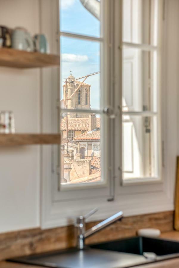 Les Cles De Laure - Wine Loft, Terrasse Et Vue Extraordinaire Sur La Cite Medievale Carcassonne Eksteriør bilde